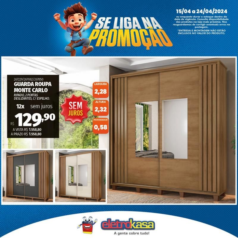 Super Ofertas na ELETROKASA, em Rolim de Moura Super Ofertas na ELETROKASA, em Rolim de Moura
