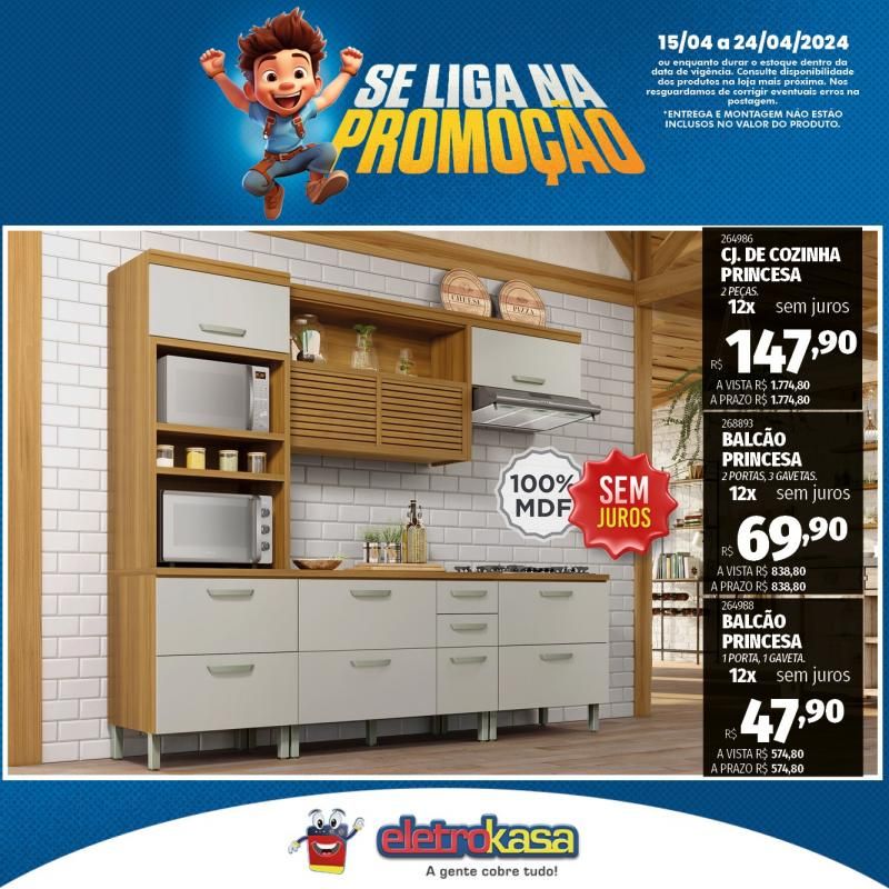 Super Ofertas na ELETROKASA, em Rolim de Moura Super Ofertas na ELETROKASA, em Rolim de Moura