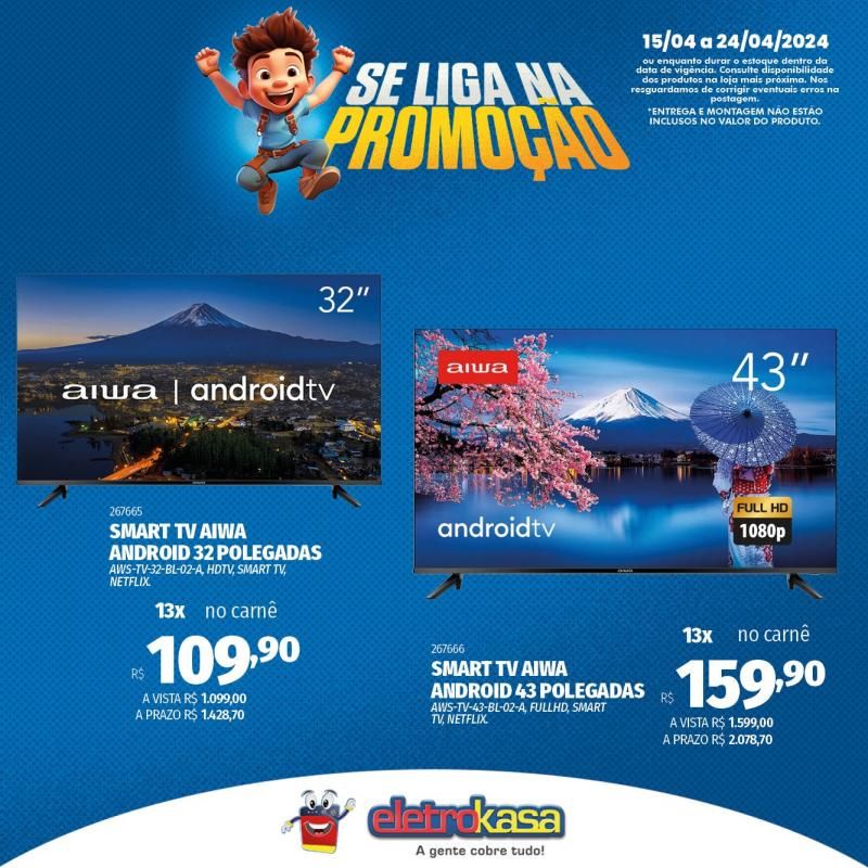 Super Ofertas na ELETROKASA, em Rolim de Moura Super Ofertas na ELETROKASA, em Rolim de Moura