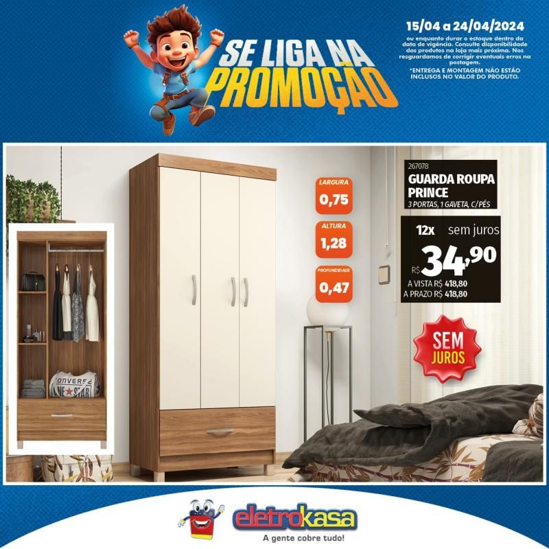 Super Ofertas na ELETROKASA, em Rolim de Moura Super Ofertas na ELETROKASA, em Rolim de Moura