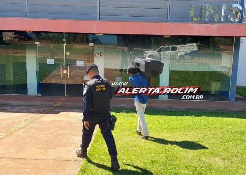Após danos e furto em Igreja, um suspeito foi preso e o produto subtraído foi recuperado pela PM, em Rolim de Moura Após danos e furto em Igreja, um suspeito foi preso e o produto subtraído foi recuperado pela PM, em Rolim de Moura