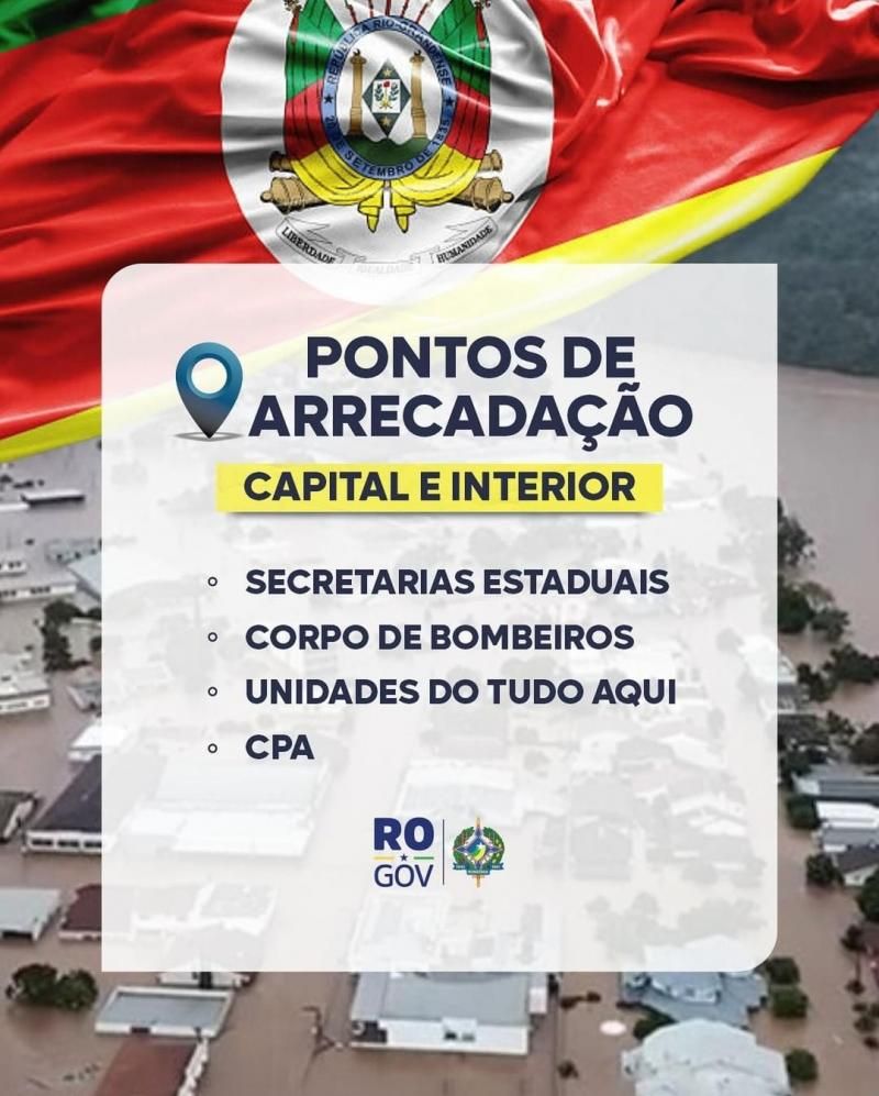 Bombeiros de Rolim de Moura estão recebendo doações para vítimas das chuvas do Rio Grande do Sul- Veja a lista Bombeiros de Rolim de Moura estão recebendo doações para vítimas das chuvas do Rio Grande do Sul- Veja a lista