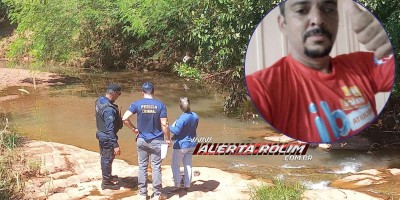 Foi identificado o homem encontrado dentro de córrego no bairro Olímpico, em Rolim de Moura