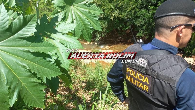 Foi identificado o homem encontrado dentro de córrego no bairro Olímpico, em Rolim de Moura Foi identificado o homem encontrado dentro de córrego no bairro Olímpico, em Rolim de Moura