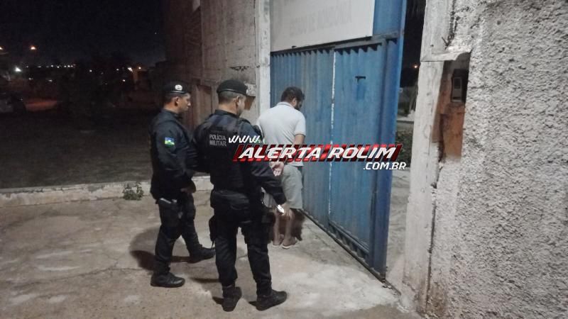 Foragido da Justiça foi recapturado pela Polícia Militar, em Rolim de Moura Foragido da Justiça foi recapturado pela Polícia Militar, em Rolim de Moura