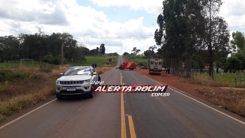 Identificado morador da linha 192 que morreu após bater na traseira de carro na RO 479 , em Rolim de Moura Identificado morador da linha 192 que morreu após bater na traseira de carro na RO 479 , em Rolim de Moura