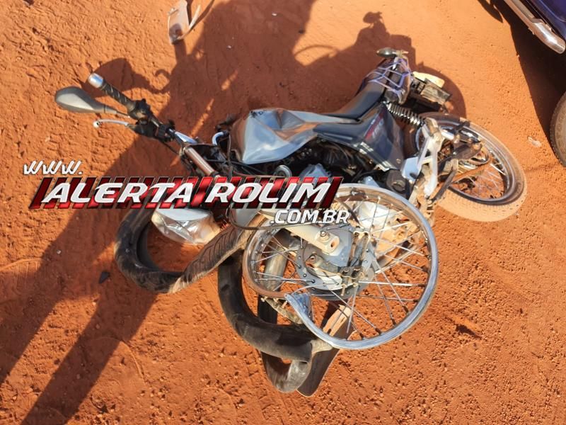 Motociclista foi socorrido em estado grave após acidente de trânsito no bairro Planalto, em Rolim de Moura Motociclista foi socorrido em estado grave após acidente de trânsito no bairro Planalto, em Rolim de Moura