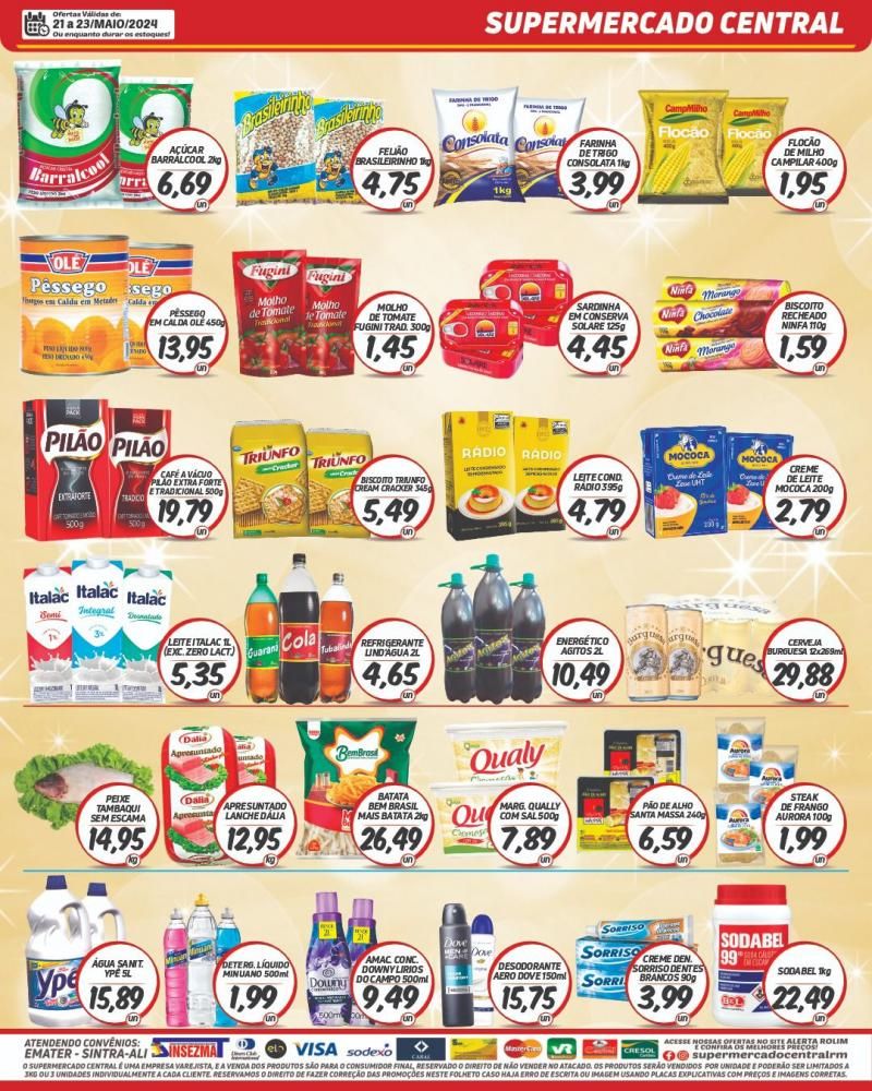 Promoção do supermercado central de Rolim de Moura Promoção do supermercado central de Rolim de Moura