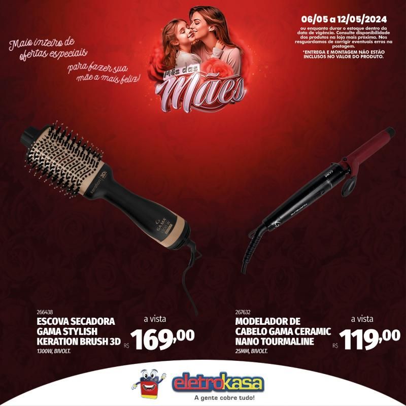 Promoção MÊS DAS MÃES nas Lojas ELETROKASA, em Rolim de Moura Promoção MÊS DAS MÃES nas Lojas ELETROKASA, em Rolim de Moura