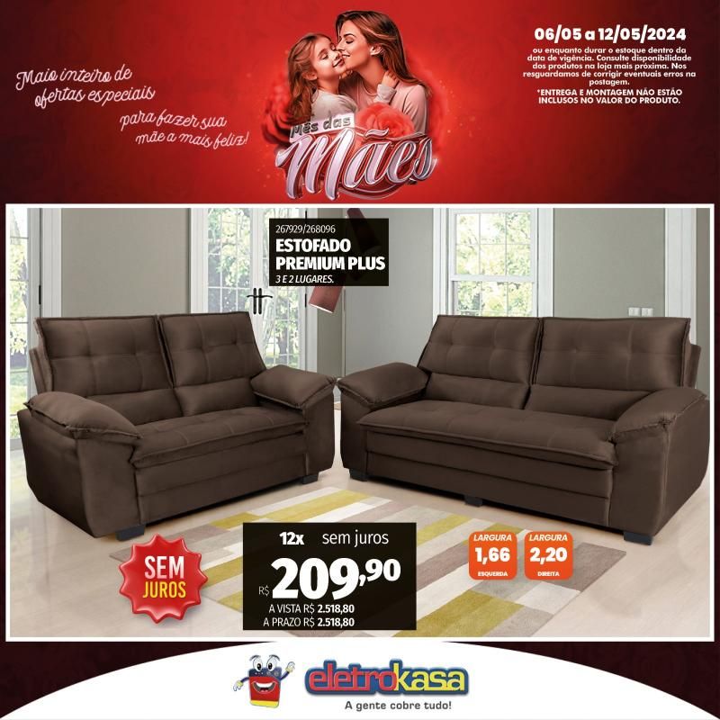 Promoção MÊS DAS MÃES nas Lojas ELETROKASA, em Rolim de Moura Promoção MÊS DAS MÃES nas Lojas ELETROKASA, em Rolim de Moura
