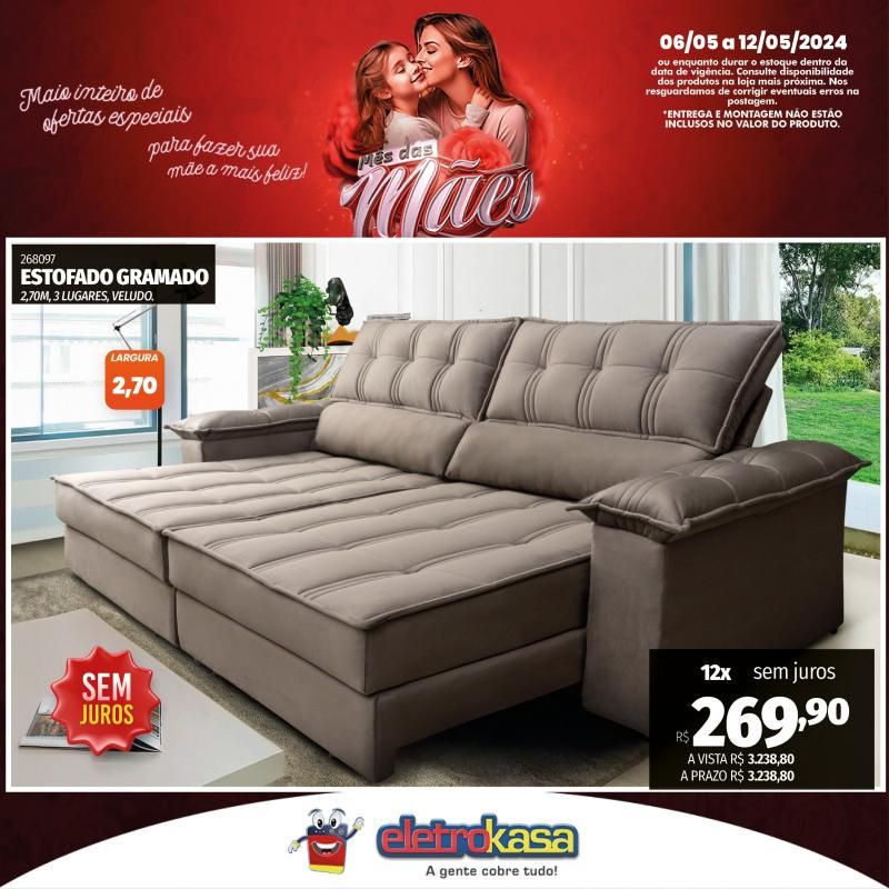 Promoção MÊS DAS MÃES nas Lojas ELETROKASA, em Rolim de Moura Promoção MÊS DAS MÃES nas Lojas ELETROKASA, em Rolim de Moura