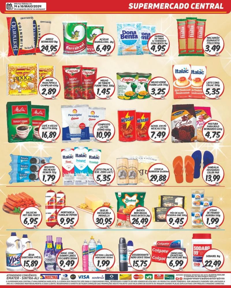 Promoção Supermercado Central, em Rolim de Moura Promoção Supermercado Central, em Rolim de Moura