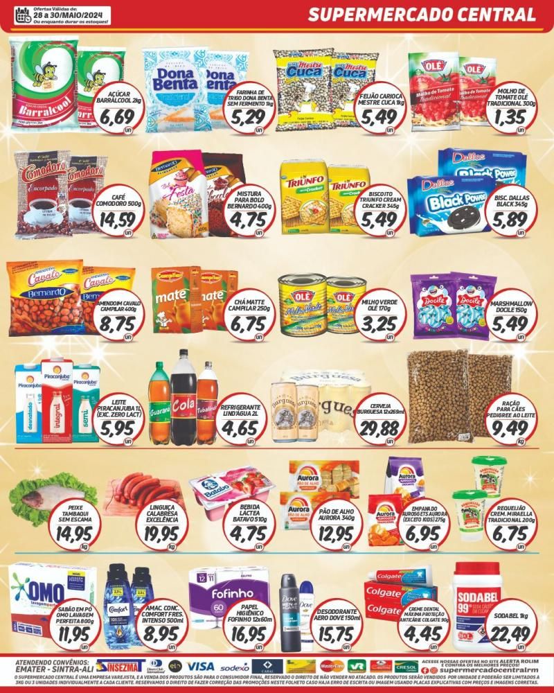 Promoção Supermercado Central, em Rolim de Moura Promoção Supermercado Central, em Rolim de Moura