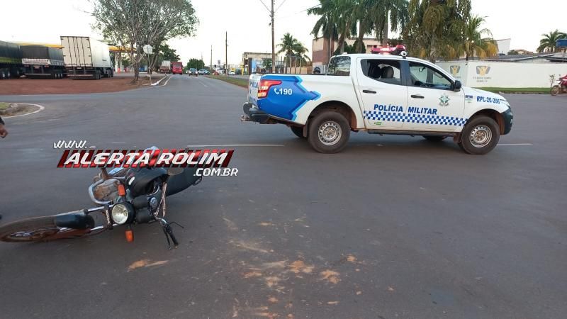 Quarto acidente de trânsito do dia mobilizou bombeiros e PM, em Rolim de Moura Quarto acidente de trânsito do dia mobilizou bombeiros e PM, em Rolim de Moura