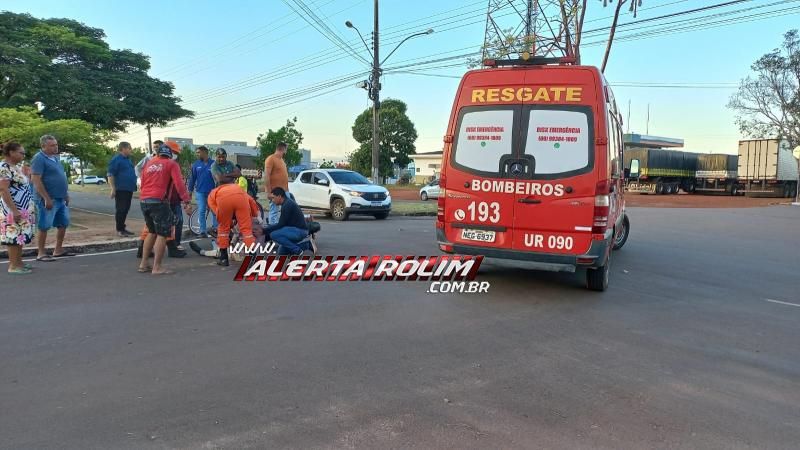 Quarto acidente de trânsito do dia mobilizou bombeiros e PM, em Rolim de Moura Quarto acidente de trânsito do dia mobilizou bombeiros e PM, em Rolim de Moura