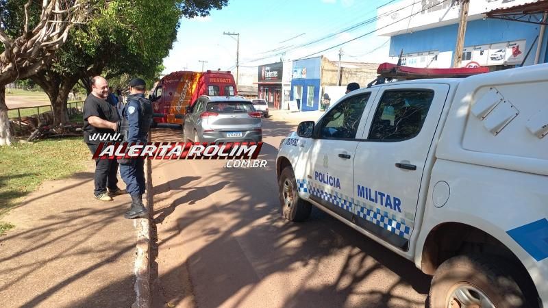 Terceiro acidente de trânsito do dia deixou motociclista ferido, em Rolim de Moura Terceiro acidente de trânsito do dia deixou motociclista ferido, em Rolim de Moura