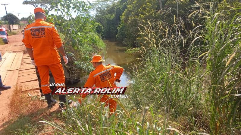 URGENTE – Corpo de homem foi encontrado boiando no Rio Anta no bairro Jardim Tropical, em Rolim de Moura 