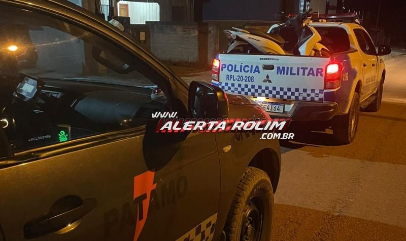 Durante ação rápida da PM, moto roubada foi recuperada e um menor de apenas 16 anos foi apreendido, em Rolim de Moura Durante ação rápida da PM, moto roubada foi recuperada e um menor de apenas 16 anos foi apreendido, em Rolim de Moura