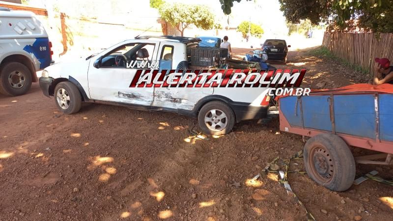 Colisão entre dois carros foi registrada nessa tarde no bairro Cidade Alta, em Rolim de Moura Colisão entre dois carros foi registrada nessa tarde no bairro Cidade Alta, em Rolim de Moura