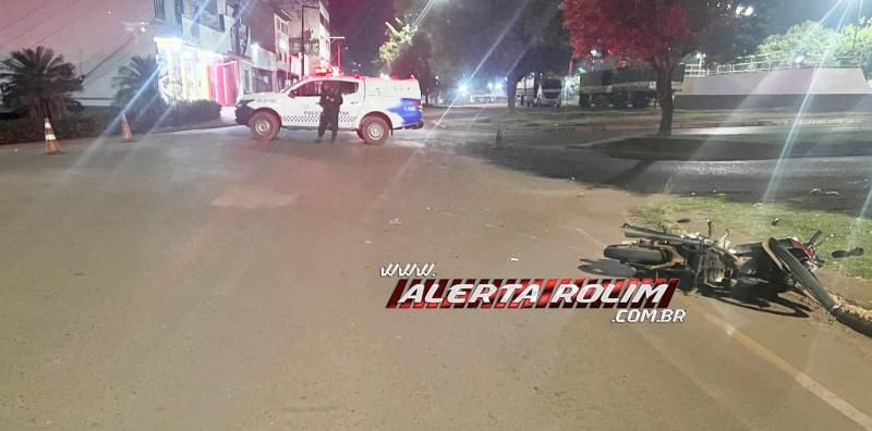 Colisão entre motos foi registrada nessa madrugada no Centro de Rolim de Moura Colisão entre motos foi registrada nessa madrugada no Centro de Rolim de Moura