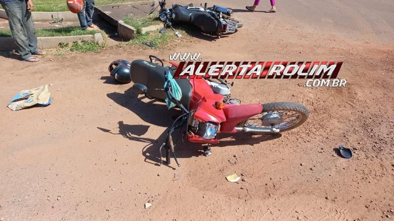 Grave acidente envolvendo duas motos foi registrado nessa tarde no Boa Esperança, em Rolim de Moura Grave acidente envolvendo duas motos foi registrado nessa tarde no Boa Esperança, em Rolim de Moura