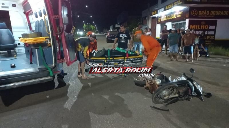 VÍDEO - Motociclista sofreu grave acidente e teve fratura na perna, após colisão entre carro e moto, em Rolim de Moura VÍDEO - Motociclista sofreu grave acidente e teve fratura na perna, após colisão entre carro e moto, em Rolim de Moura