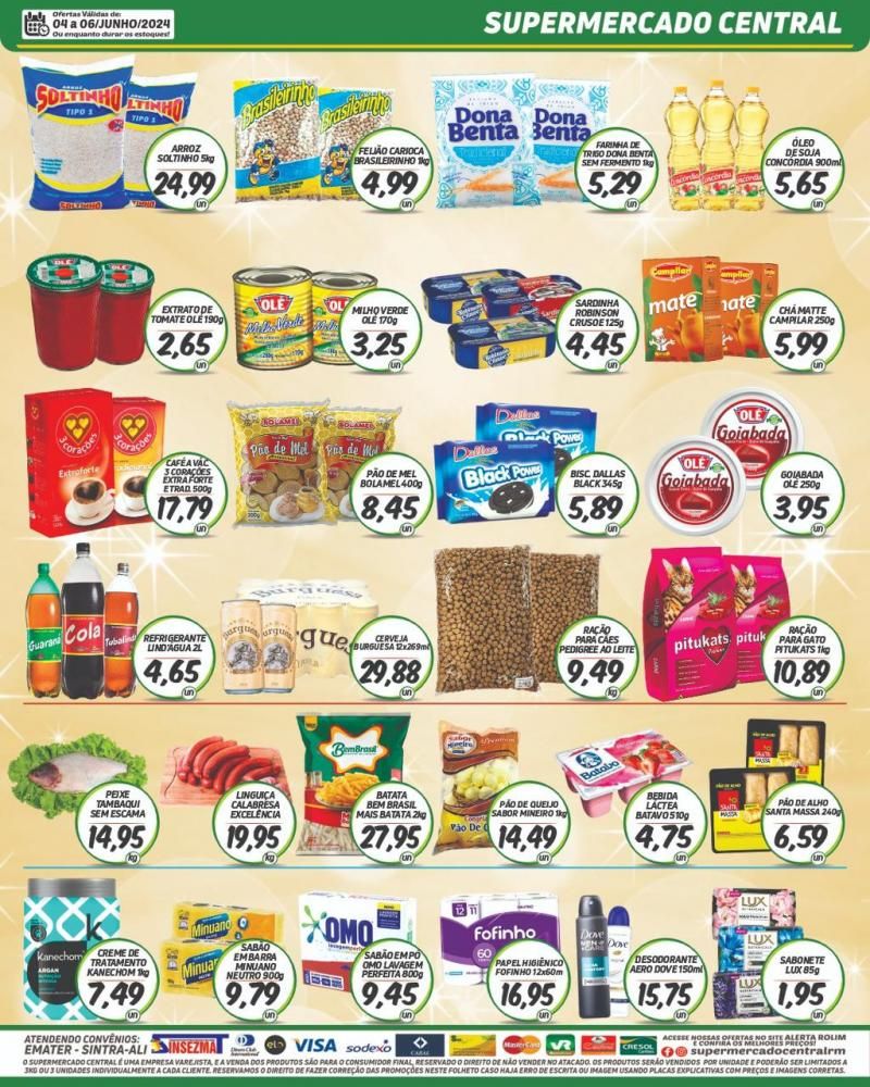 Promoção Supermercado Central, em Rolim de Moura Promoção Supermercado Central, em Rolim de Moura