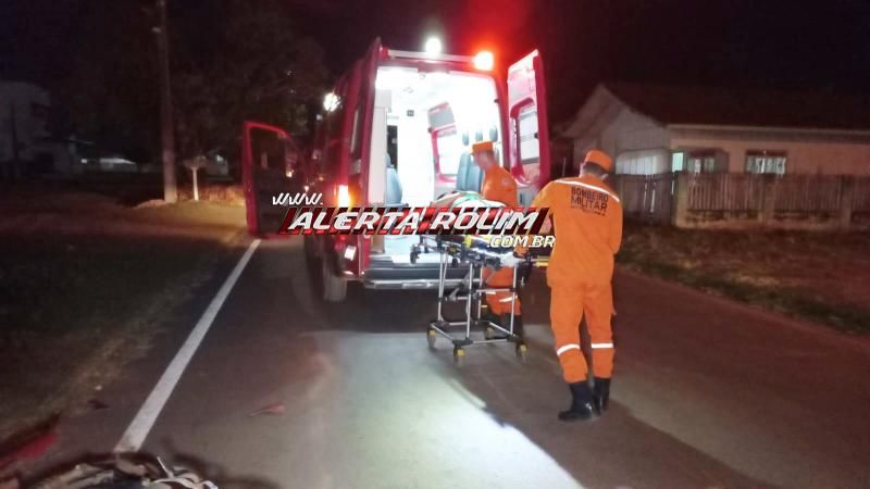 Segundo acidente do dia também envolveu carro e moto e deixou mulher ferida, em Rolim de Moura Segundo acidente do dia também envolveu carro e moto e deixou mulher ferida, em Rolim de Moura