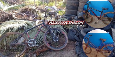 Duas bicicletas, possivelmente furtadas, foram encontradas e apresentadas na UNISP, pela Polícia Militar, em Rolim de Moura Duas bicicletas, possivelmente furtadas, foram encontradas e apresentadas na UNISP, pela Polícia Militar, em Rolim de Moura