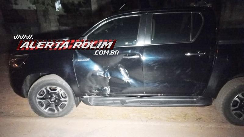 Segundo acidente de trânsito do dia também deixou uma pessoa ferida e envolveu moto e caminhonete, em Rolim de Moura Segundo acidente de trânsito do dia também deixou uma pessoa ferida e envolveu moto e caminhonete, em Rolim de Moura