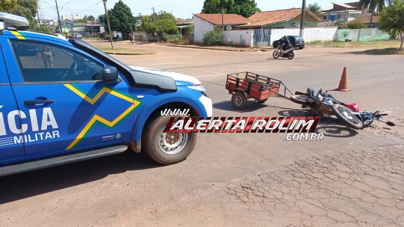 Acidente de trânsito registrado nessa manhã deixou uma pessoa ferida, em Rolim de Moura Acidente de trânsito registrado nessa manhã deixou uma pessoa ferida, em Rolim de Moura