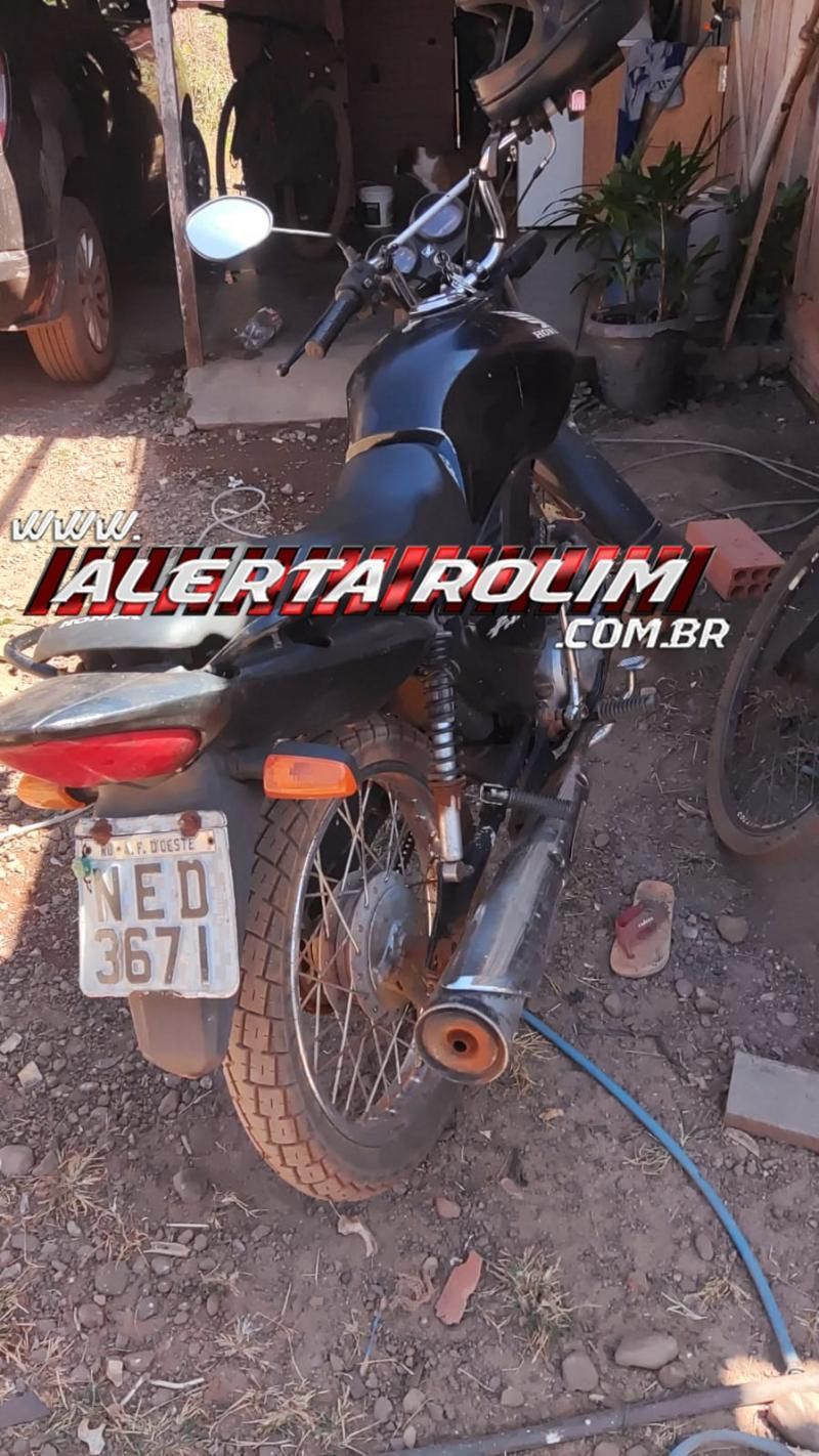 Motocicleta foi furtada no Centro de Rolim de Moura Motocicleta foi furtada no Centro de Rolim de Moura