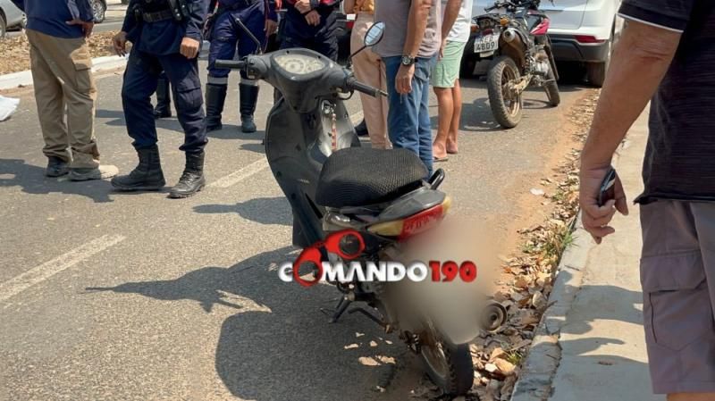 Mulher morreu ao sofrer queda de moto nessa manhã, em RO Mulher morreu ao sofrer queda de moto nessa manhã, em RO