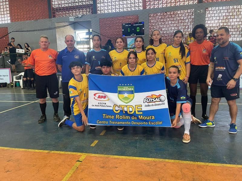 CTDE da Escola Aluízio Pinheiro traz título estadual da FEERO inédito para Rolim de Moura CTDE da Escola Aluízio Pinheiro traz título estadual da FEERO inédito para Rolim de Moura