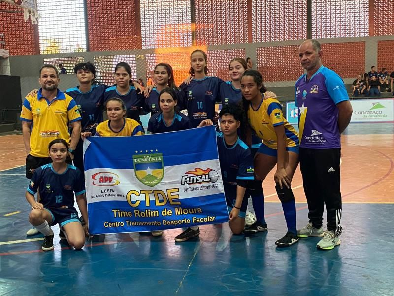 CTDE da Escola Aluízio Pinheiro traz título estadual da FEERO inédito para Rolim de Moura CTDE da Escola Aluízio Pinheiro traz título estadual da FEERO inédito para Rolim de Moura