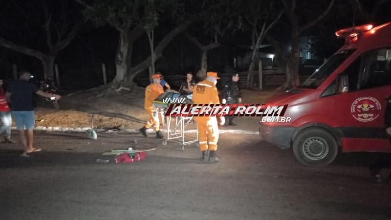 Ciclista sofreu fratura exposta em uma das pernas ao ser atingido por motociclista que se evadiu do local após o acidente, em Rolim de Moura Ciclista sofreu fratura exposta em uma das pernas ao ser atingido por motociclista que se evadiu do local após o acidente, em Rolim de Moura