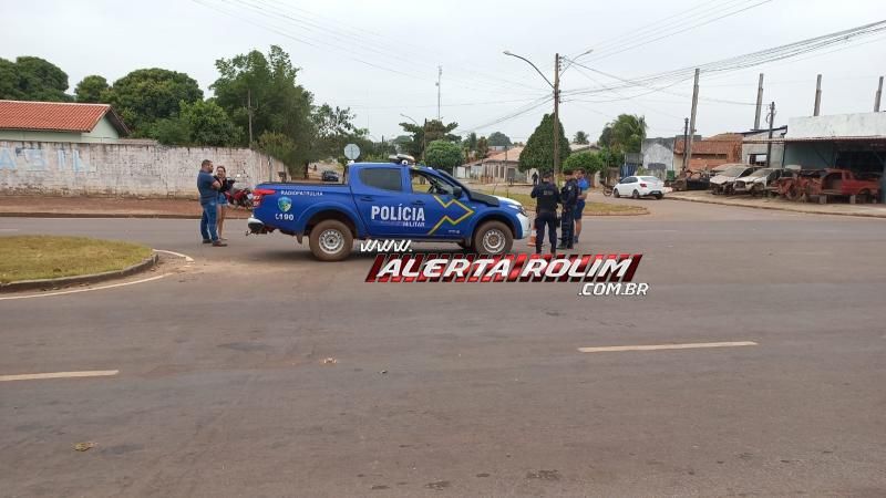 Colisão entre duas motos foi registrada no bairro Boa Esperança, em Rolim de Moura Colisão entre duas motos foi registrada no bairro Boa Esperança, em Rolim de Moura