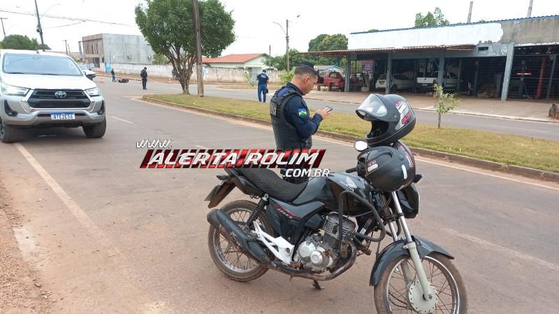 Colisão entre duas motos foi registrada no bairro Boa Esperança, em Rolim de Moura Colisão entre duas motos foi registrada no bairro Boa Esperança, em Rolim de Moura