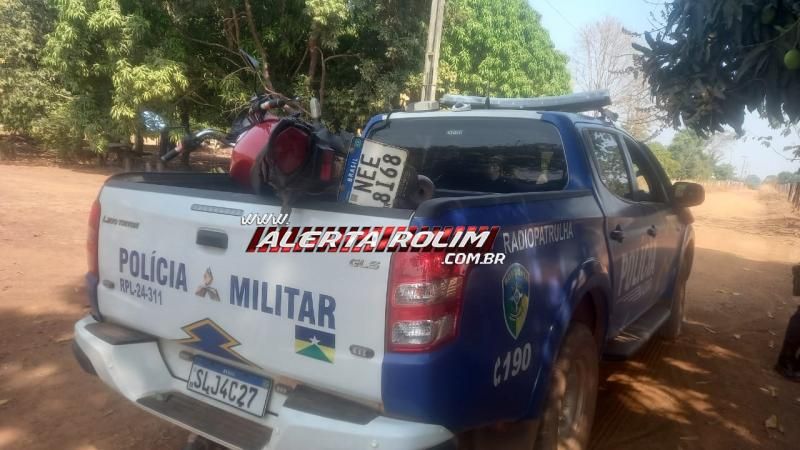 Duas motocicletas furtadas foram recuperadas pela Polícia Militar, em Rolim de Moura Duas motocicletas furtadas foram recuperadas pela Polícia Militar, em Rolim de Moura