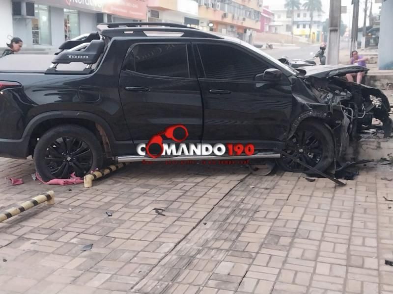 Ocupantes de moto ficaram feridos em acidente nessa manhã, em Ji-Paraná Ocupantes de moto ficaram feridos em acidente nessa manhã, em Ji-Paraná