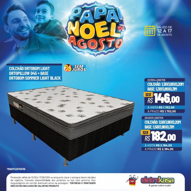 Ofertas imperdíveis do PAPAI NOEL DE AGOSTO nas lojas ELETROKASA, em Rolim de Moura Ofertas imperdíveis do PAPAI NOEL DE AGOSTO nas lojas ELETROKASA, em Rolim de Moura