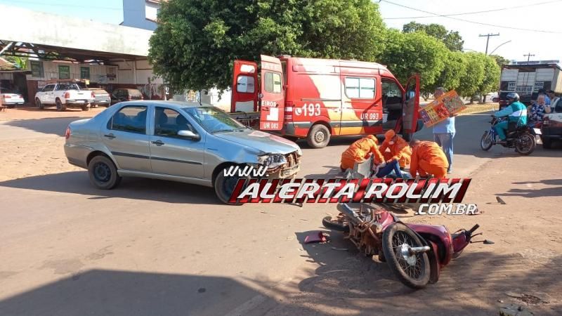 Primeiro dia do mês já registrou acidente de trânsito em Rolim de Moura; vítima fraturou uma das pernas Primeiro dia do mês já registrou acidente de trânsito em Rolim de Moura; vítima fraturou uma das pernas