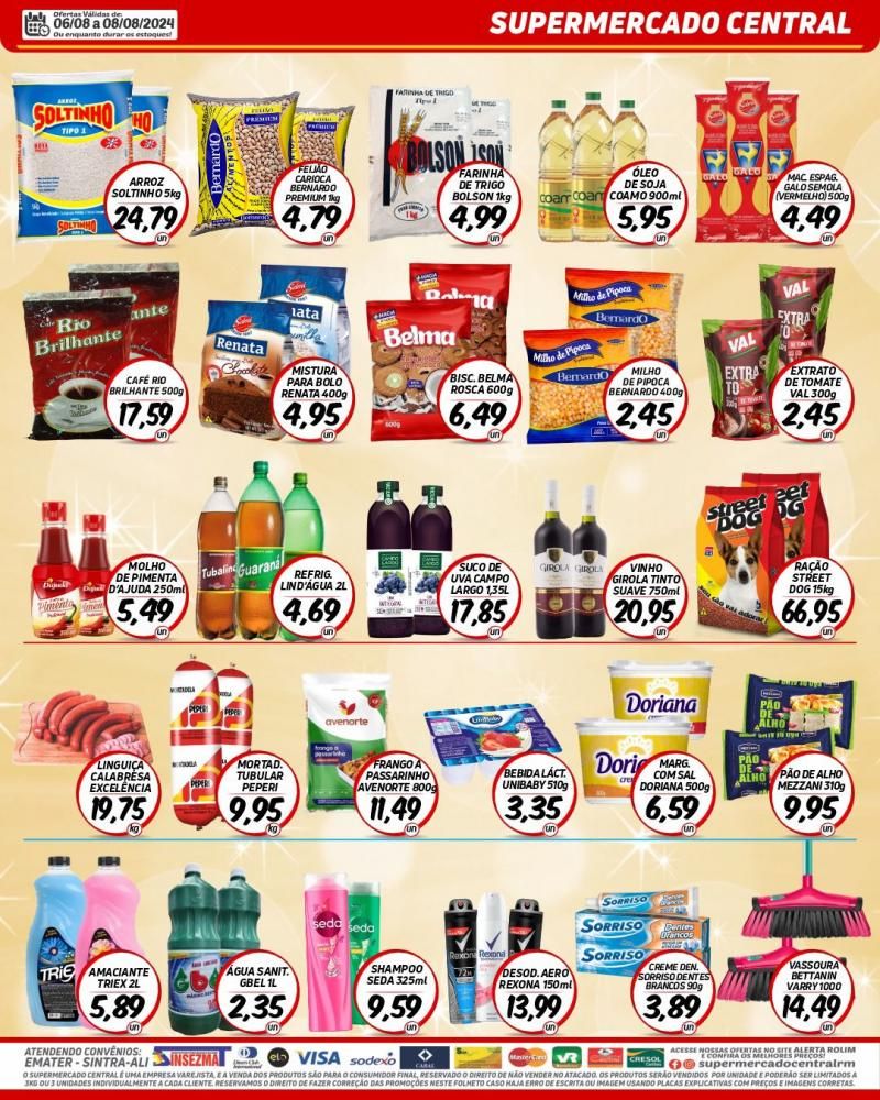 Promoção Supermercado Central, em Rolim de Moura Promoção Supermercado Central, em Rolim de Moura