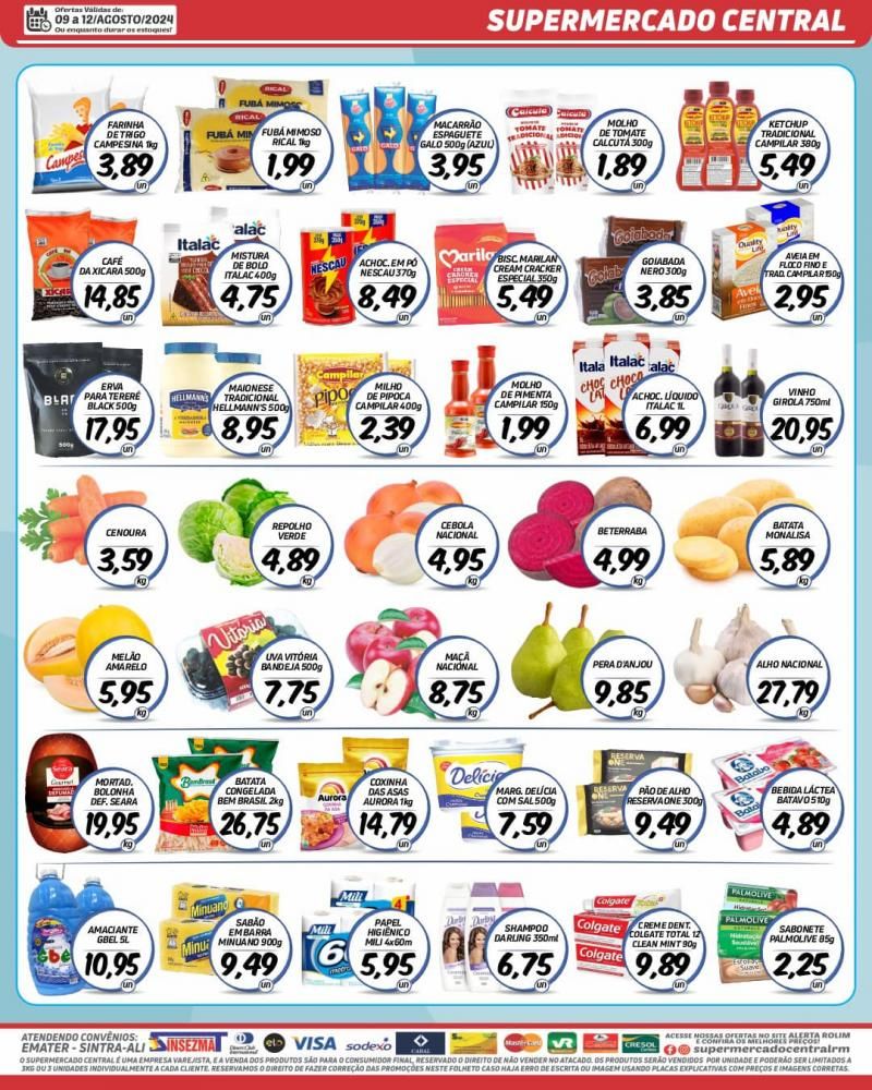 Promoção Supermercado Central, em Rolim de Moura Promoção Supermercado Central, em Rolim de Moura