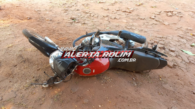 Veja o momento da colisão que deixou condutor de moto com ferimentos graves na tarde de domingo, em Rolim de Moura Veja o momento da colisão que deixou condutor de moto com ferimentos graves na tarde de domingo, em Rolim de Moura