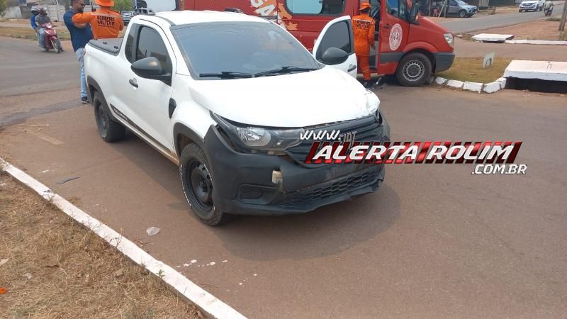 Acidente de trânsito deixou uma pessoa ferida nessa quinta-feira, em Rolim de Moura Acidente de trânsito deixou uma pessoa ferida nessa quinta-feira, em Rolim de Moura