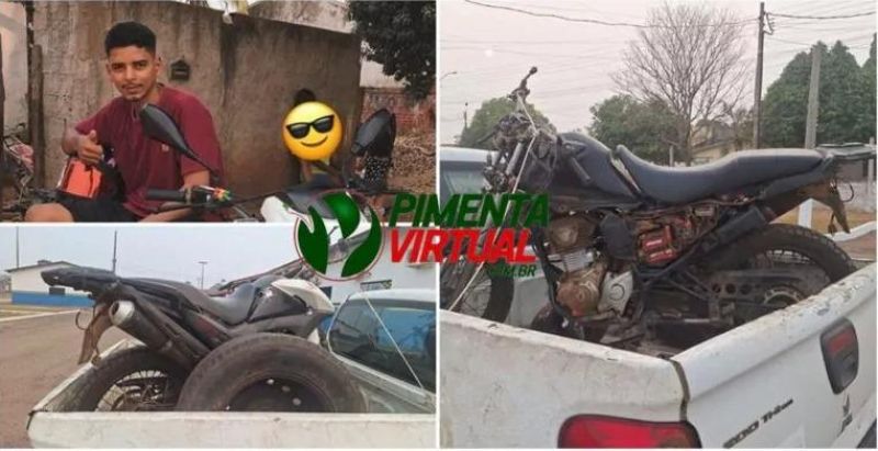 Caso Betinho – Polícia Militar recebe denúncia e localiza motocicleta pertencente ao jovem, escondida em bueiro na BR-364 em Pimenta Bueno Caso Betinho – Polícia Militar recebe denúncia e localiza motocicleta pertencente ao jovem, escondida em bueiro na BR-364 em Pimenta Bueno