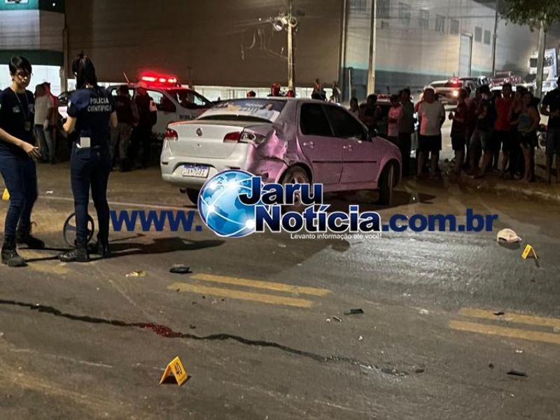 Dois jovens morreram em grave acidente na BR 364, em Jaru Dois jovens morreram em grave acidente na BR 364, em Jaru