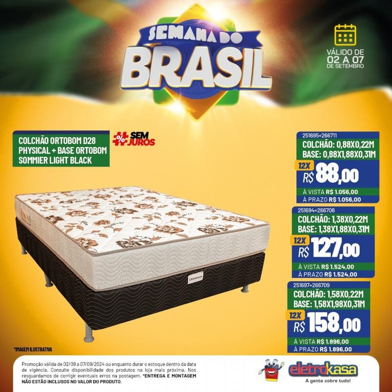 Grandes ofertas na SEMANA DO BRASIL, nas Lojas eletroKasa, em Rolim de Moura Grandes ofertas na SEMANA DO BRASIL, nas Lojas eletroKasa, em Rolim de Moura