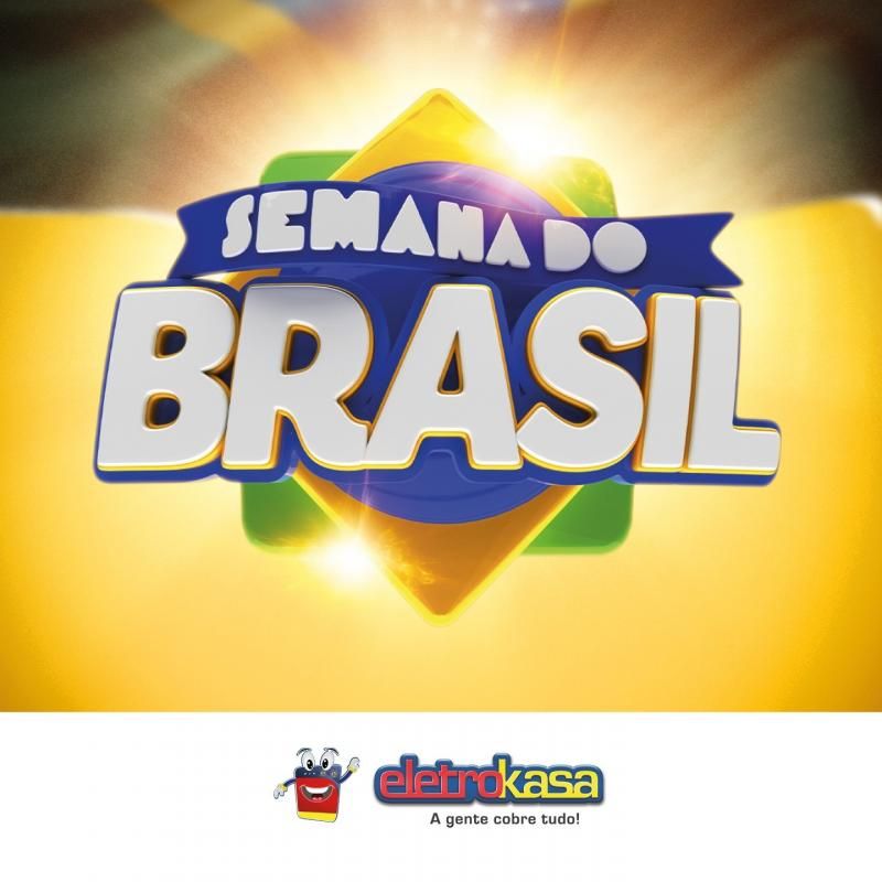 Grandes ofertas na SEMANA DO BRASIL, nas Lojas eletroKasa, em Rolim de Moura Grandes ofertas na SEMANA DO BRASIL, nas Lojas eletroKasa, em Rolim de Moura
